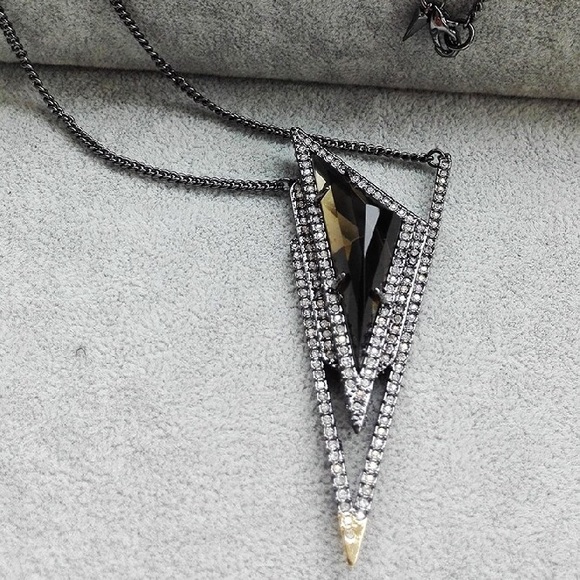 ALexis Bittar Pyramid Spike Pendant Necklace - Picture 5 of 7